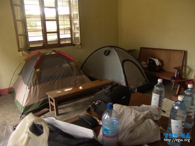 12. Tents in guest room.JPG