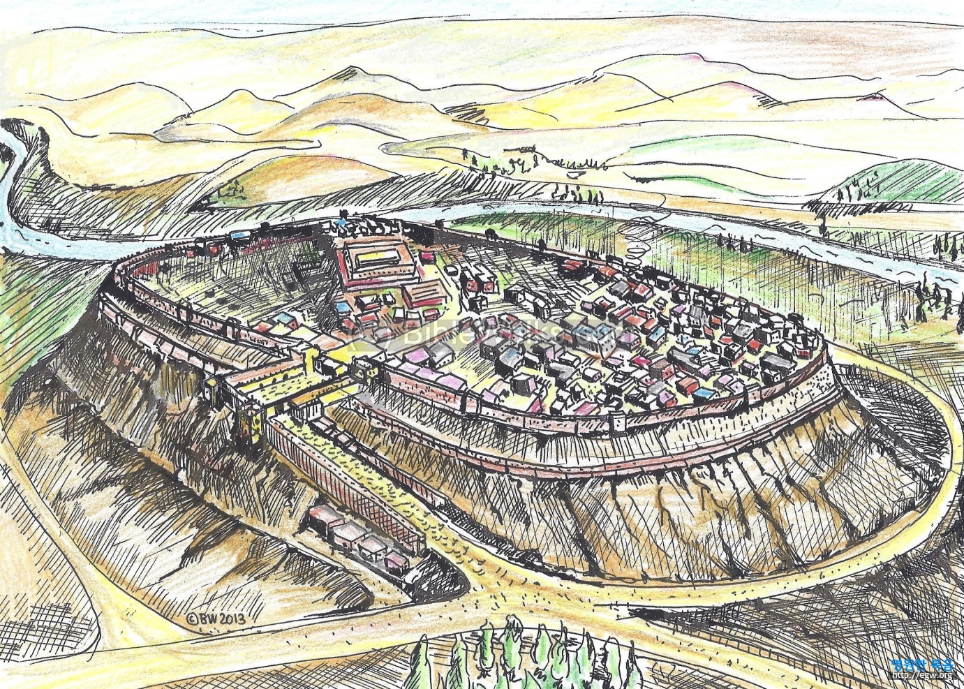 Lachish an online drawng by BW2013.jpg